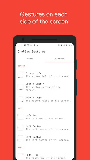 Vivid Navigation Gestures Screenshots