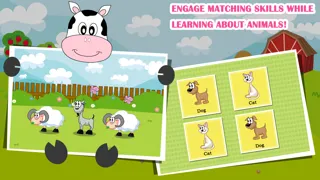 Farm Animals Toddler Preschool FREE - All in 1 Educational Puzzle Games for Kids應用截圖