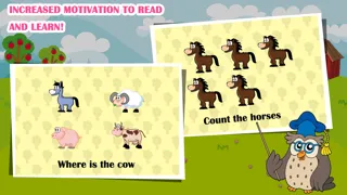 Farm Animals Toddler Preschool FREE - All in 1 Educational Puzzle Games for Kids應用截圖