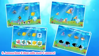 Capturas de tela do Marine Animals Toddler Preschool - Educational Fish Games for Kids Free