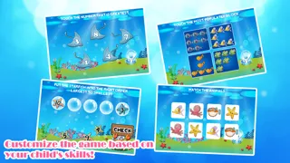Capturas de tela do Marine Animals Toddler Preschool - Educational Fish Games for Kids Free