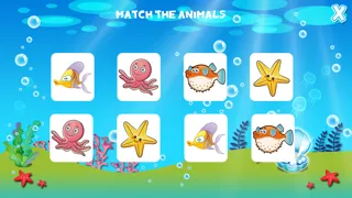 Capturas de tela do Marine Animals Toddler Preschool - Educational Fish Games for Kids Free