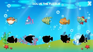 Capturas de tela do Marine Animals Toddler Preschool - Educational Fish Games for Kids Free