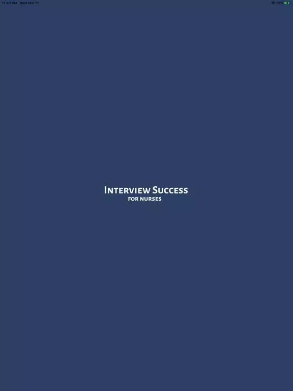 Interview Success for Nurses iPad  स्क्रीनशॉट