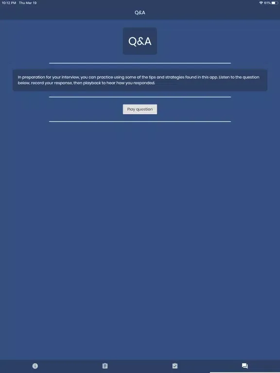 Interview Success for Nurses iPad  स्क्रीनशॉट