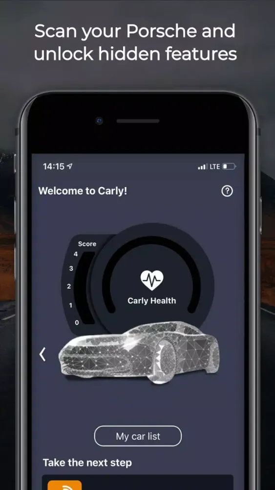 Carly for Porsche Ekran Görüntüleri