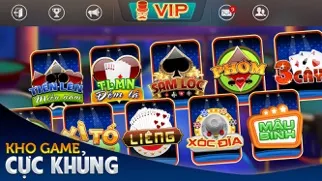 Tangkapan skrin CVIP 2016 Game bài đổi thưởng - Xóc đĩa ,Phỏm,Chắn