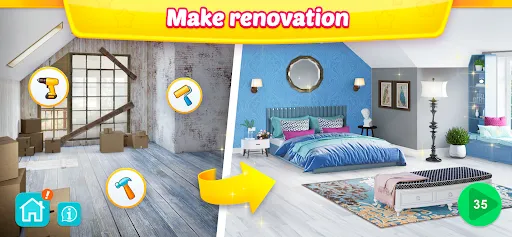 Captures d'écran de Interior Story: Home Design 3D