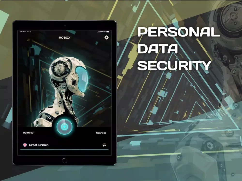 RoboX: privacy protection iPad  Ekran Görüntüleri