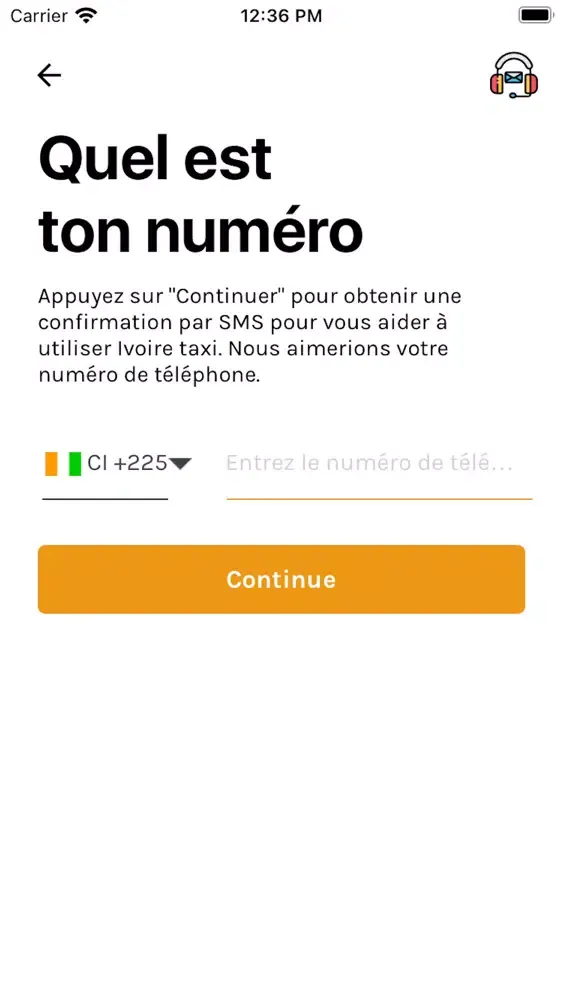 Ivoire Taxi स्क्रीनशॉट