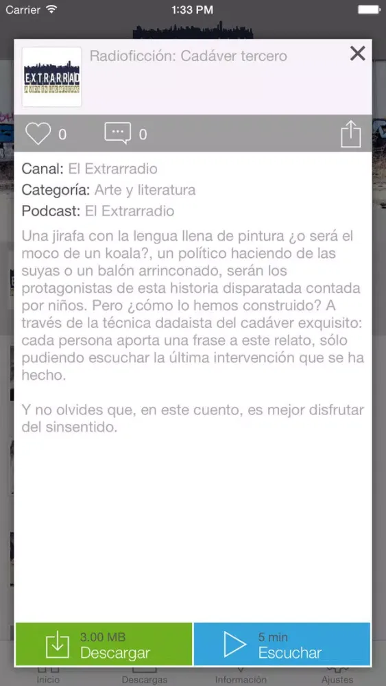 Screenshot di El Extrarradio