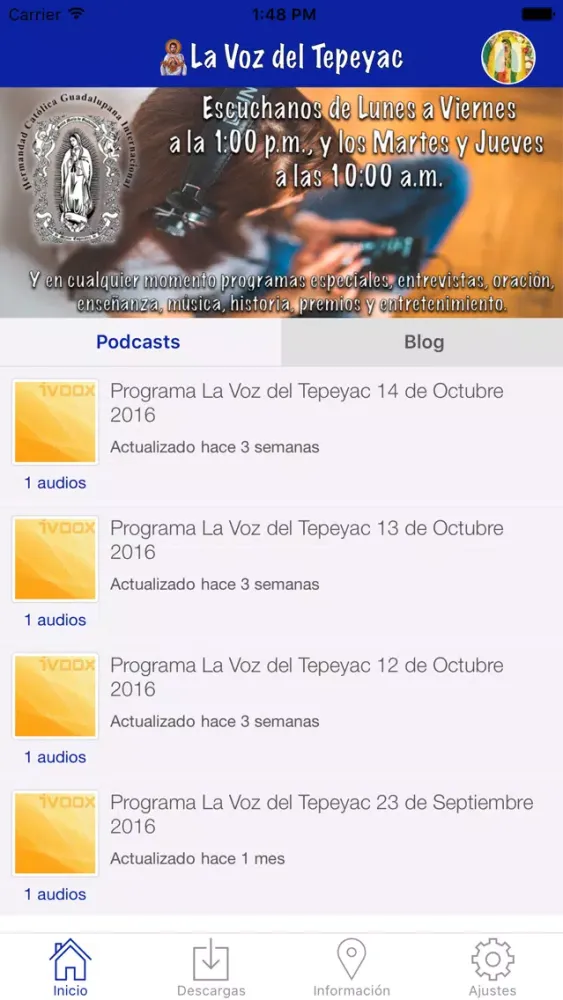 La Voz de Tepeyac Ekran Görüntüleri