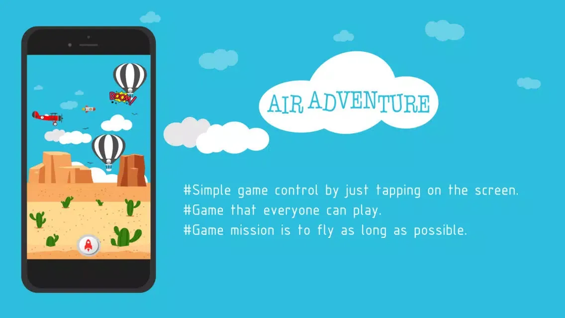 Air Adventure - Go on an adventure journey to save Sherly from evil on a plane Screenshots