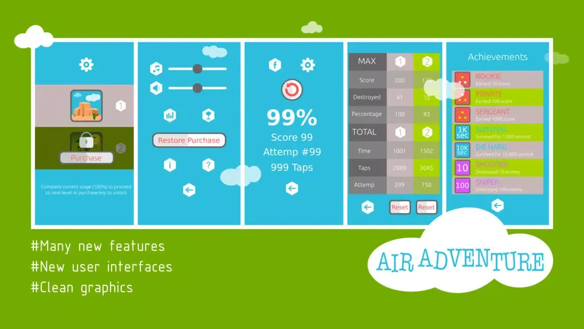 Air Adventure - Go on an adventure journey to save Sherly from evil on a plane Screenshots