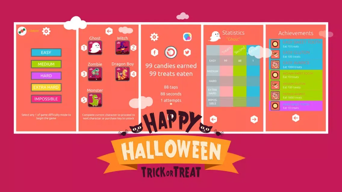 صور Candy Rush - Halloween Trick or Treat, the journey of 5 friends