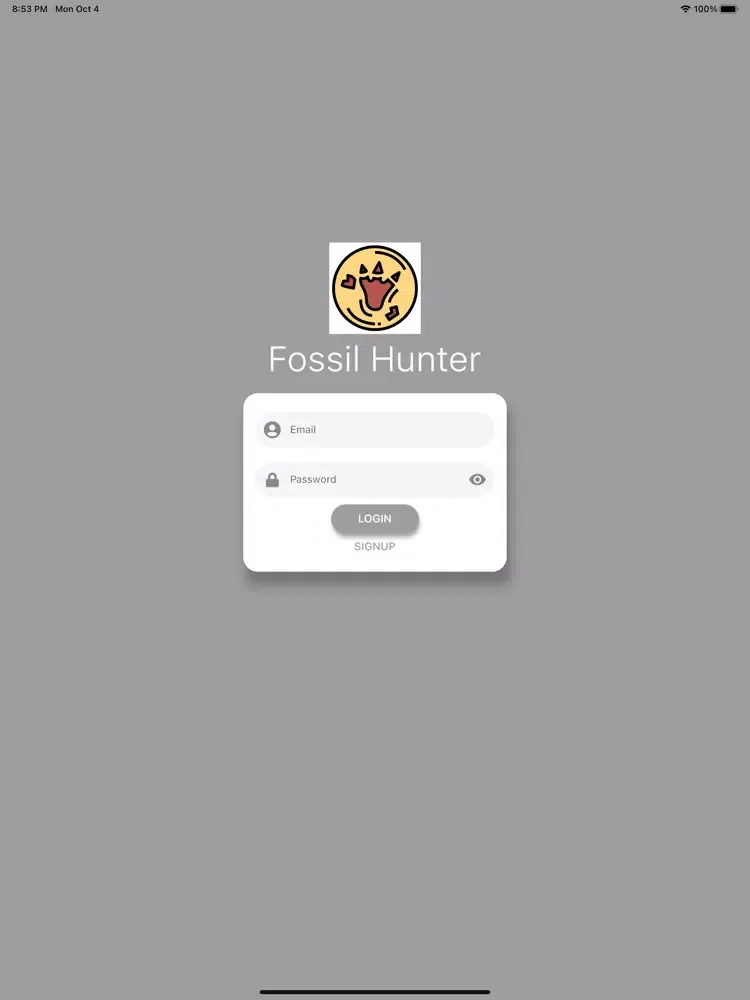 Ảnh chụp màn hình của Fossil Hunter iPad 