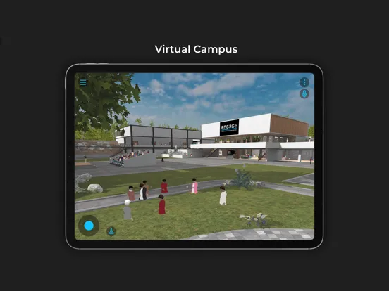 Ảnh chụp màn hình của ENGAGE Professional Metaverse iPad 
