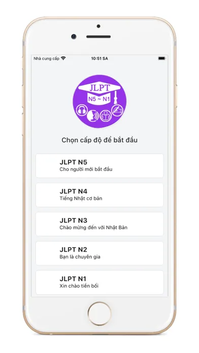 Luyện thi JLPT应用截图