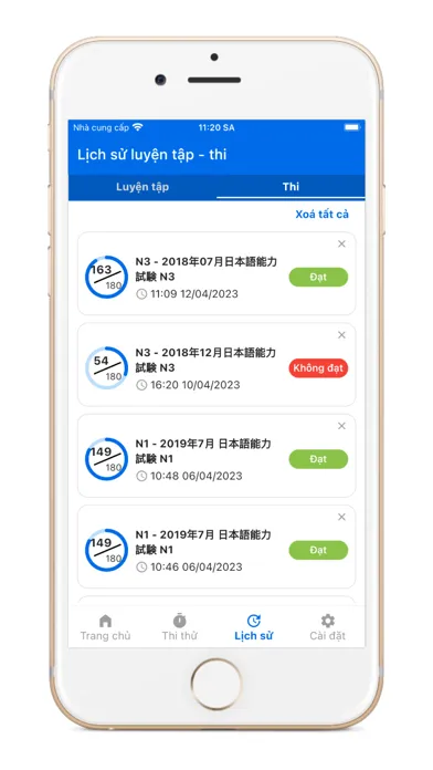 Luyện thi JLPT应用截图