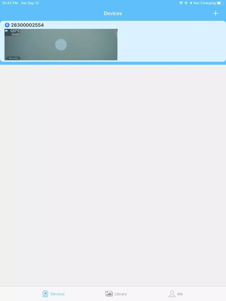 Capturas de tela do i VIEW CAM iPad 