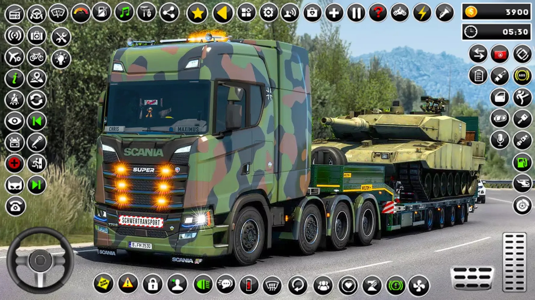 Скриншоты US Army Truck Simulator Games