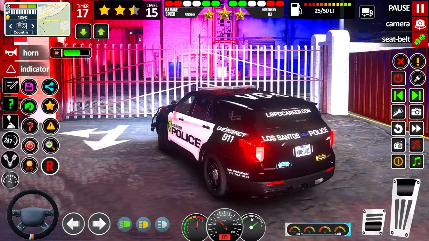US Police Cop Car Driving 2025 Screenshots