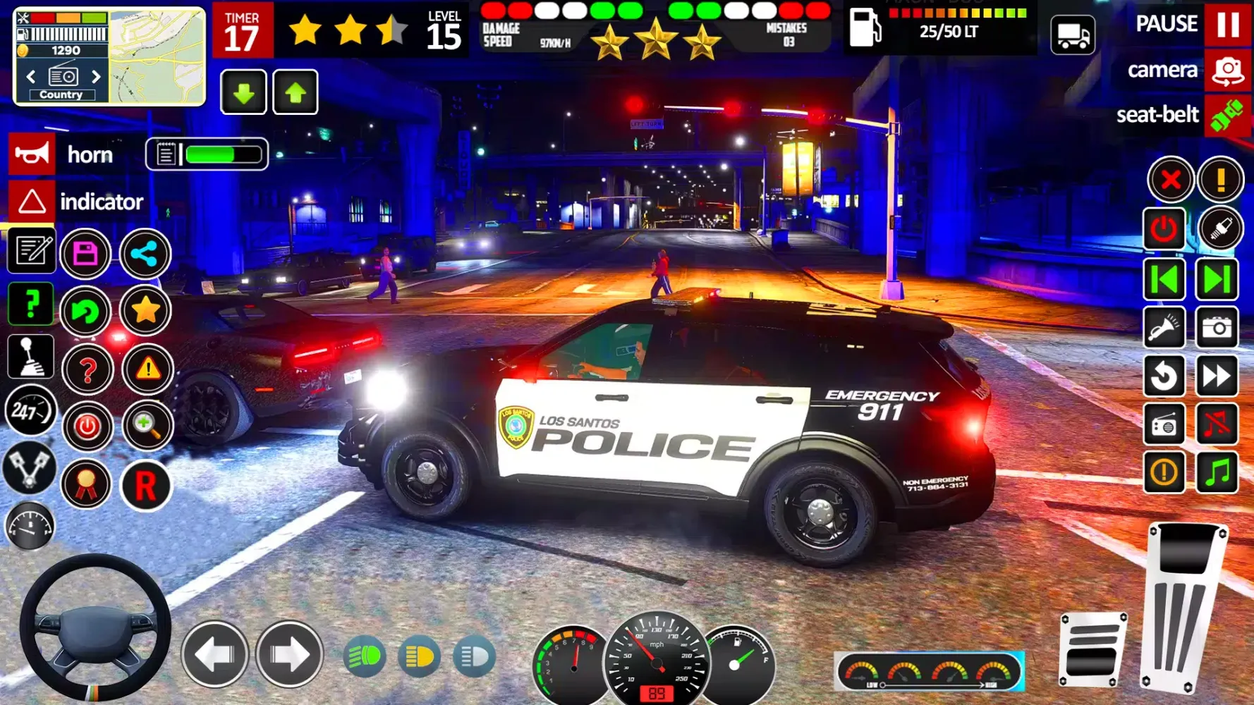 US Police Cop Car Driving 2025 Screenshots