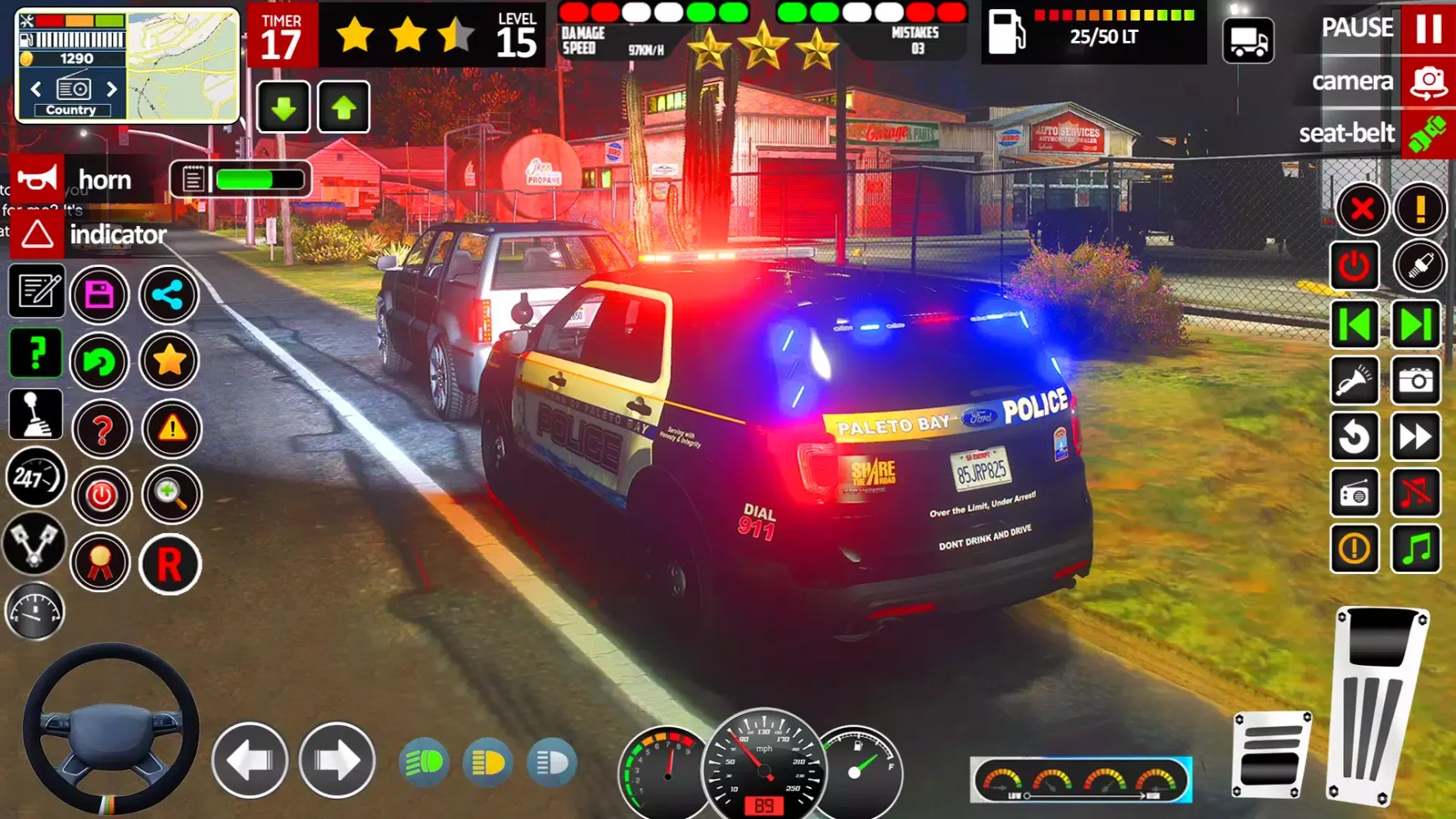 US Police Cop Car Driving 2025 Screenshots