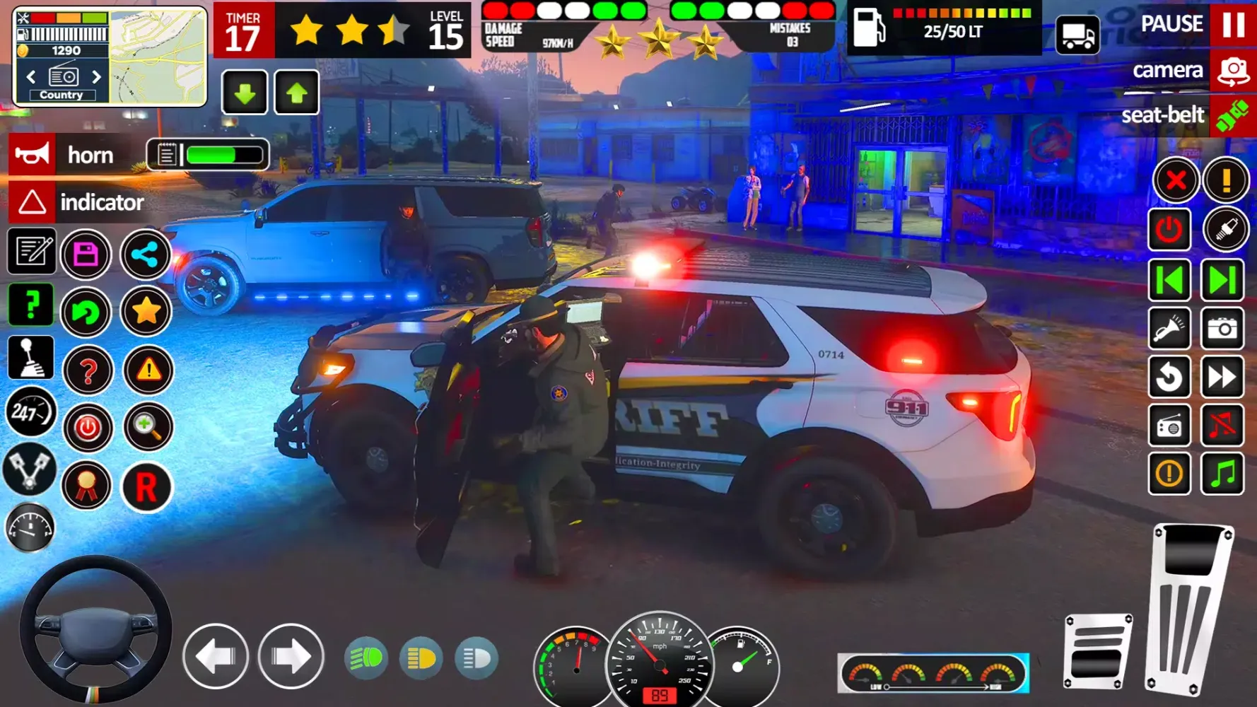 US Police Cop Car Driving 2025 Screenshots