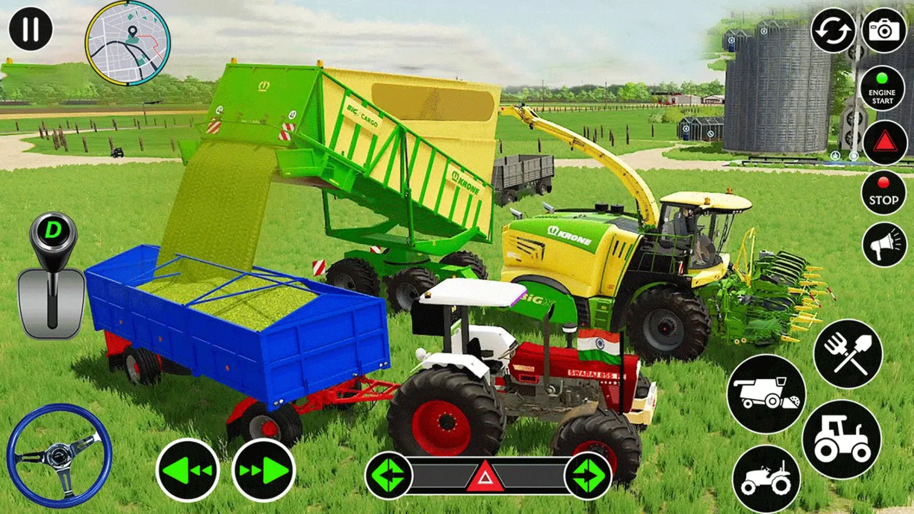 Screenshot di US Tractor Farming Sim Offroad