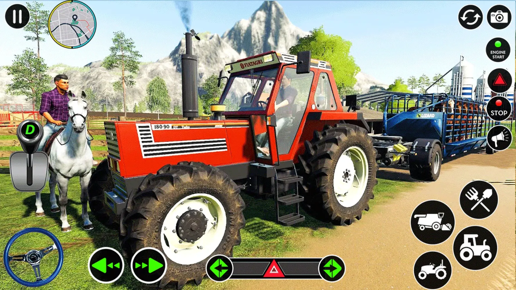 Screenshot di US Tractor Farming Sim Offroad