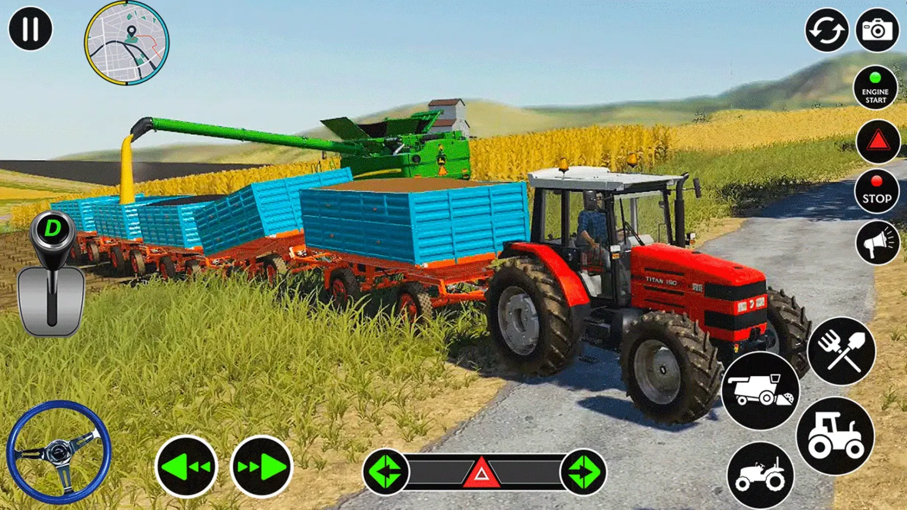 Screenshot di US Tractor Farming Sim Offroad