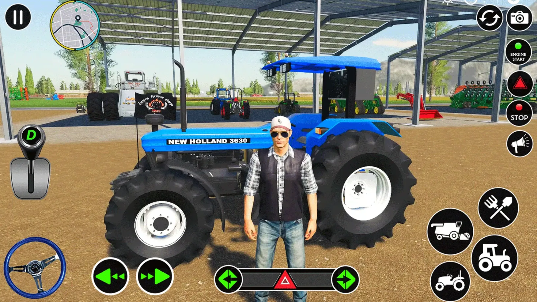 Screenshot di US Tractor Farming Sim Offroad