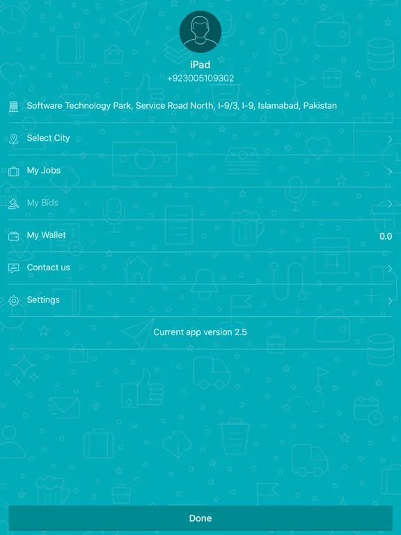 صور Connect App iPad 