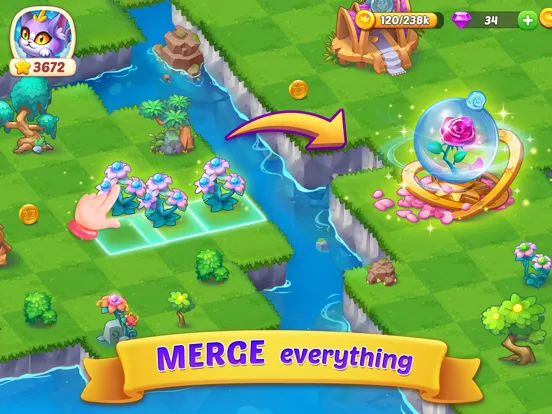 Capturas de tela do Merge Tales iPad 