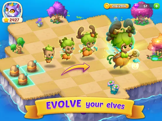 Capturas de tela do Merge Tales iPad 