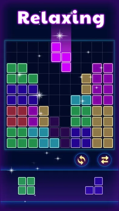 Glow Block Puzzle应用截图