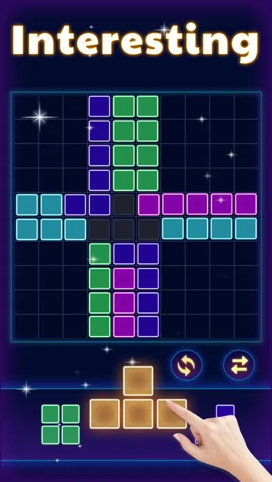 Glow Block Puzzle应用截图