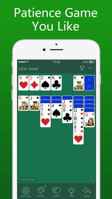 Zrzuty ekranu Klondike & Solitaire