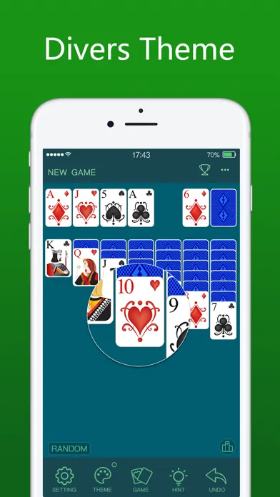 Zrzuty ekranu Klondike & Solitaire