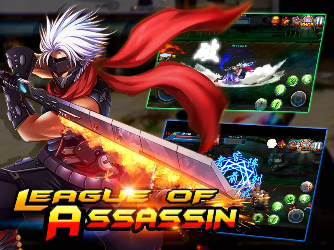 Capturas de tela do League of Assassin iPad 