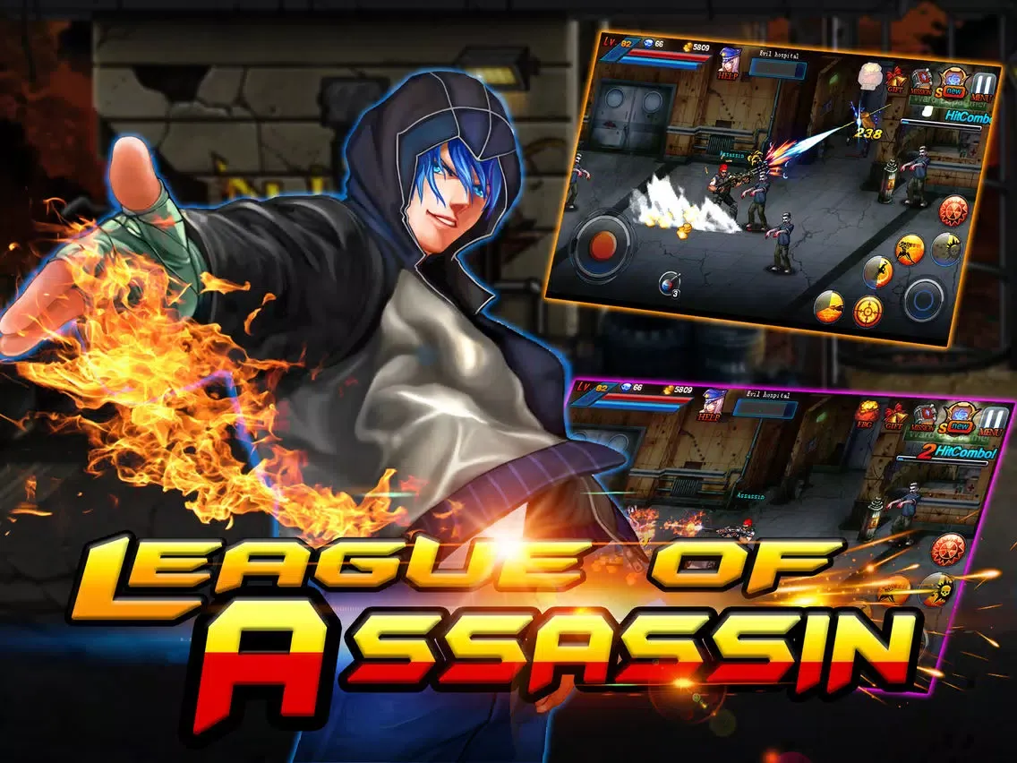 Capturas de tela do League of Assassin iPad 