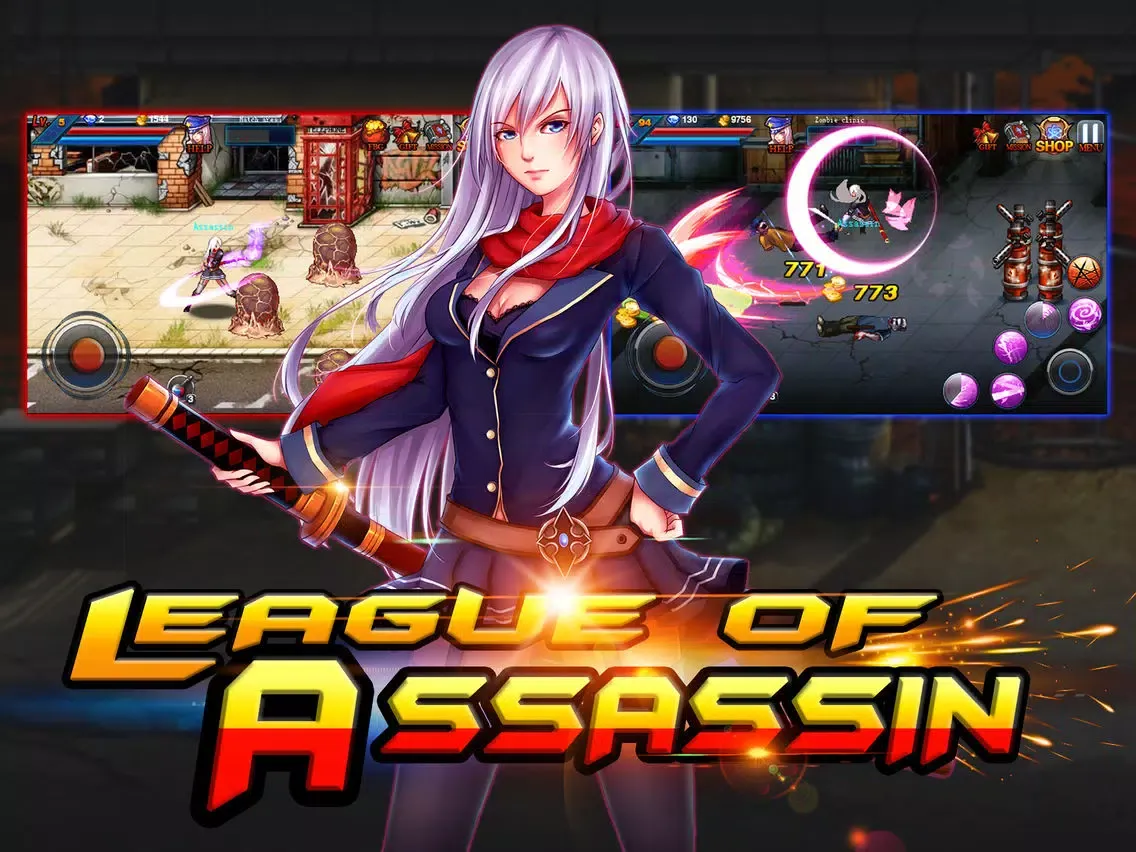 Capturas de tela do League of Assassin iPad 