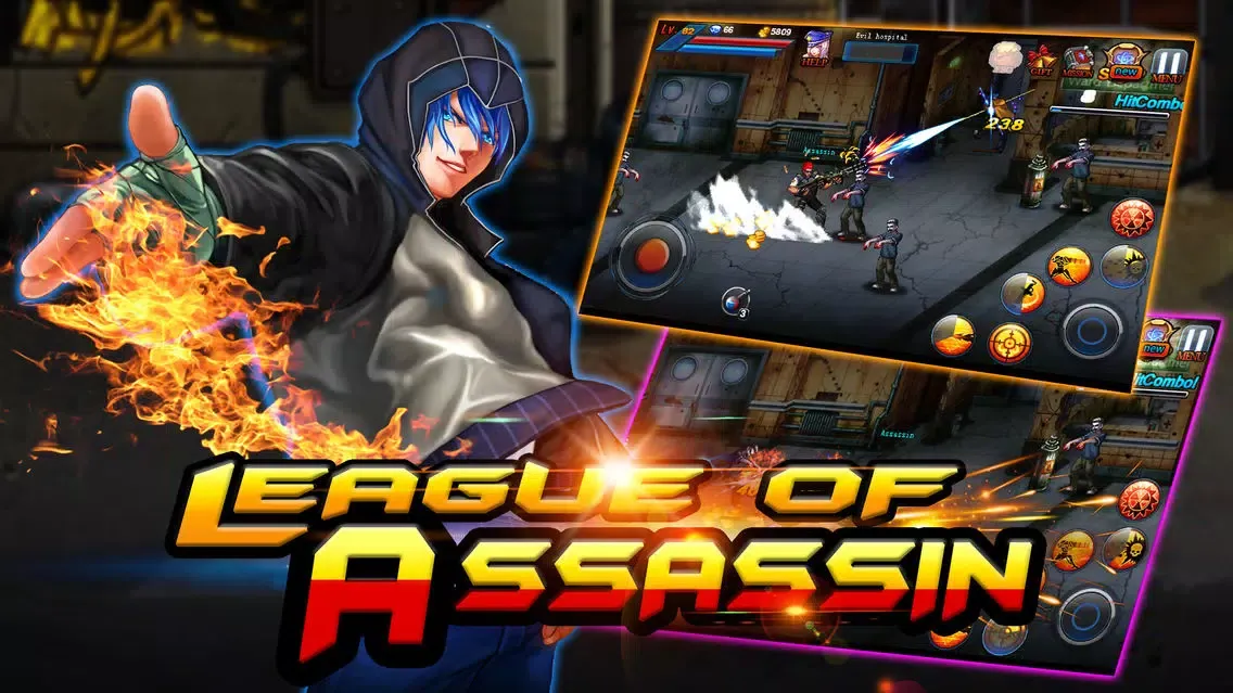 Capturas de tela do League of Assassin