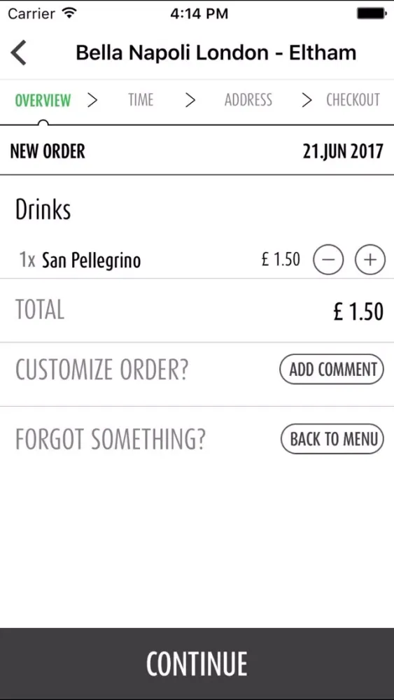 Bella Napoli Pizzeria UK 스크린샷