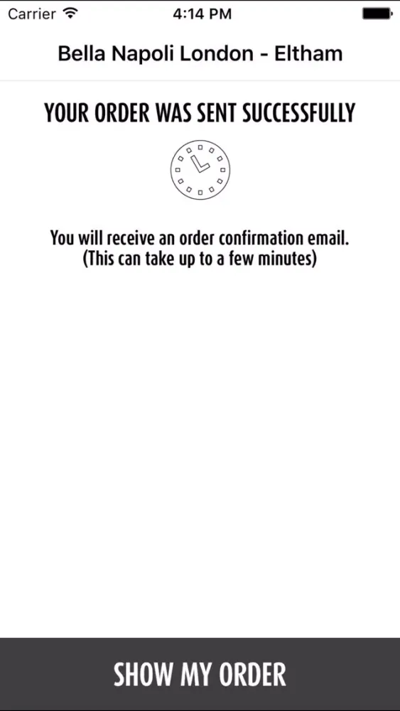 Bella Napoli Pizzeria UK 스크린샷