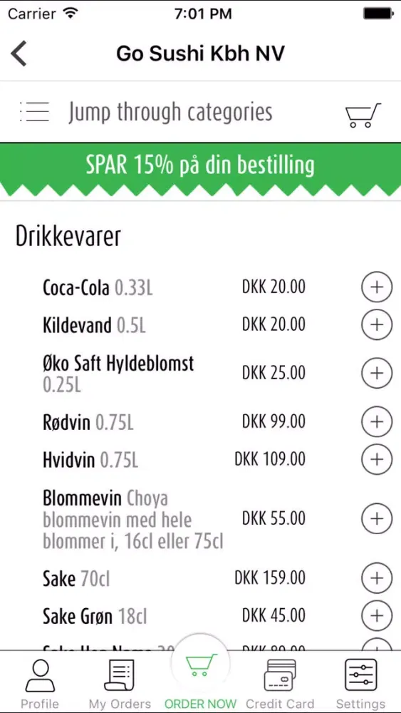 Go Sushi Kbh NV Screenshots