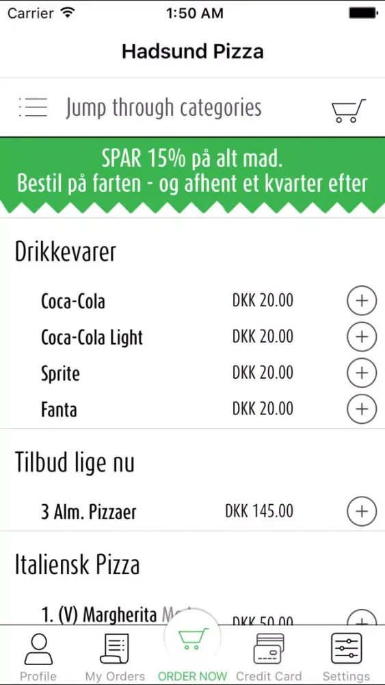 Hadsund Pizza Screenshots