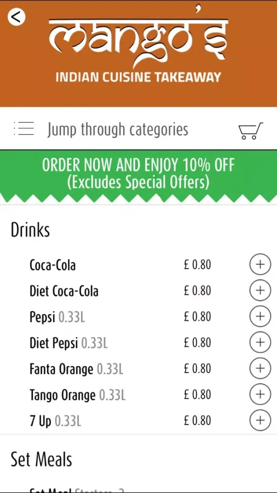 Ảnh chụp màn hình của Mango's Takeaway Crewe