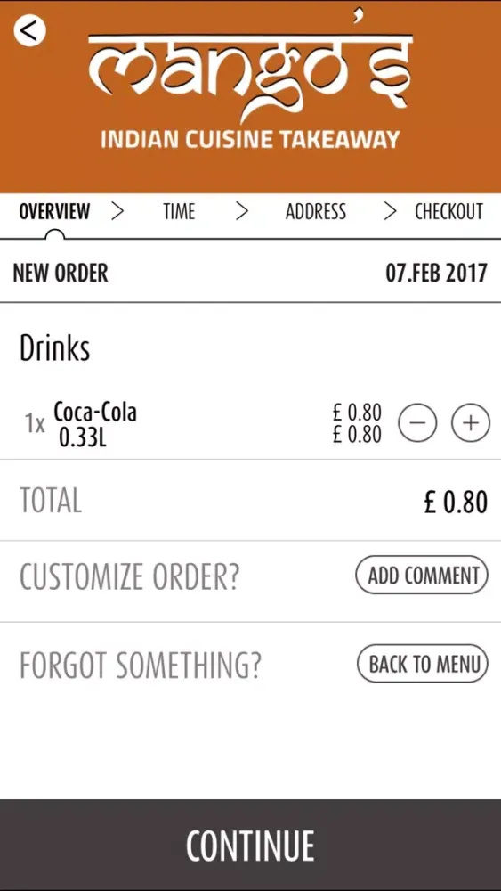 Ảnh chụp màn hình của Mango's Takeaway Crewe